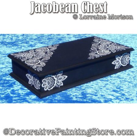 Jacobean Chest Painting Pattern - Lorraine Morison