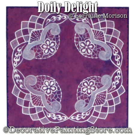 Doily Delight Painting Pattern - Lorraine Morison