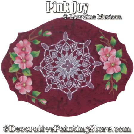 Pink Joy Painting Pattern - Lorraine Morison