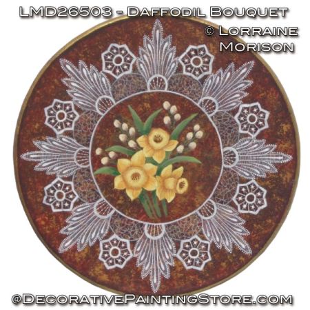 Daffodil Bouquet Painting Pattern - Lorraine Morison