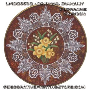 Daffodil Bouquet Painting Pattern - Lorraine Morison