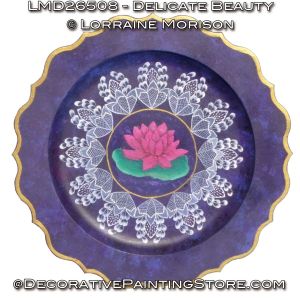 Delicate Beauty Painting Pattern - Lorraine Morison