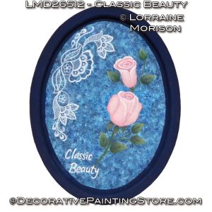 Classic Beauty Painting Pattern - Lorraine Morison