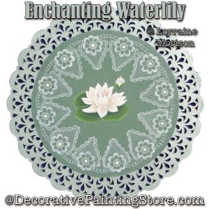 Enchanting Waterlily Painting Pattern - Lorraine Morison