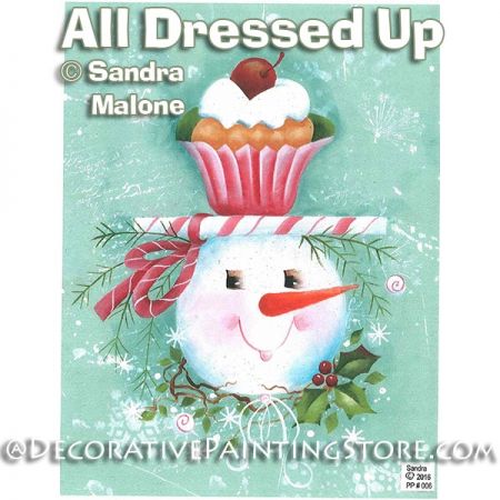 All Dressed Up e-Pattern -Sandra Malone - PDF DOWNLOAD