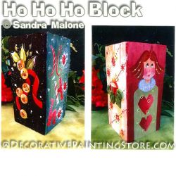Ho Ho Ho Block e-Pattern -Sandra Malone - PDF DOWNLOAD