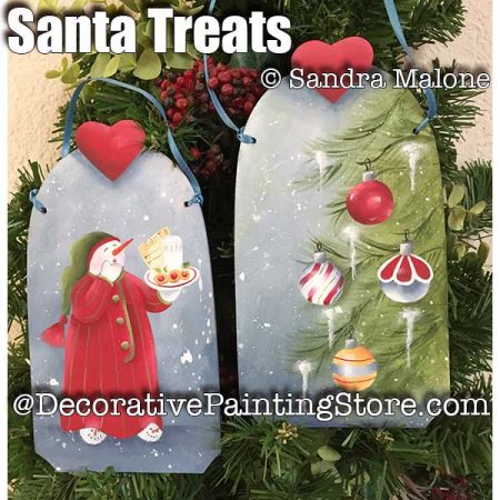 Santa Treat e-Pattern -Sandra Malone - PDF DOWNLOAD