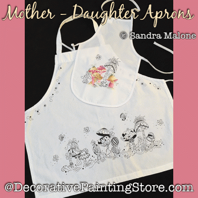 Mother-Daughter Aprons DOWNLOAD -Sandra Malone