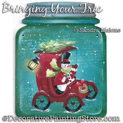Bringing Your Tree (Snowman) DOWNLOAD -Sandra Malone