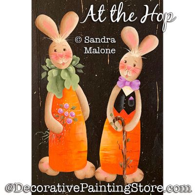 At the Hop Painting Pattern PDF DOWNLOAD -Sandra Malone