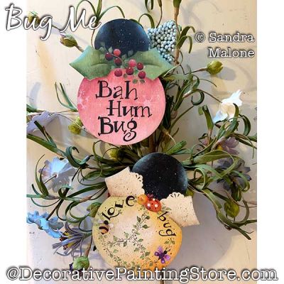 Bug Me Painting Pattern PDF DOWNLOAD -Sandra Malone