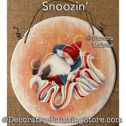 Snoozin Painting Pattern PDF DOWNLOAD -Sandra Malone