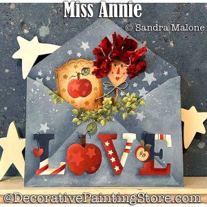 Miss Annie Painting Pattern PDF DOWNLOAD -Sandra Malone
