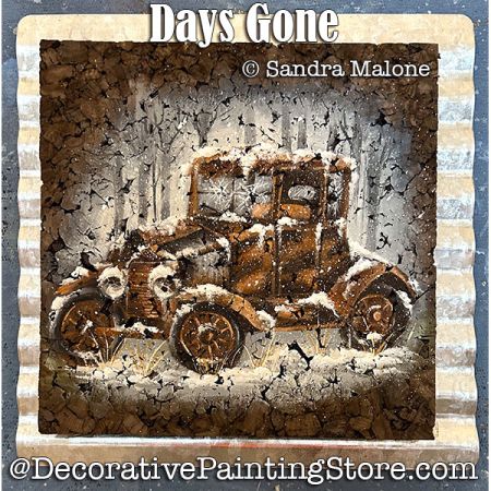 Days Gone Painting Pattern - Sandra Malone