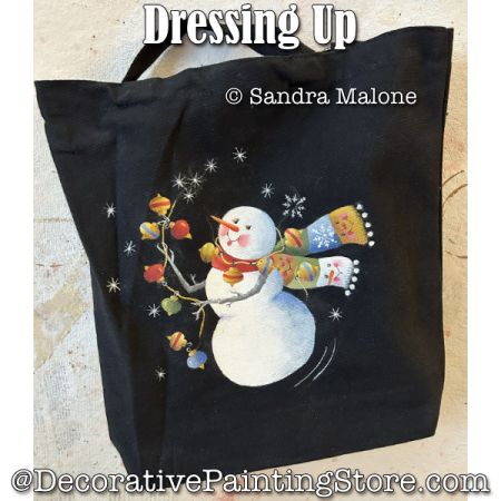 Dressing Up Painting Pattern - Sandra Malone