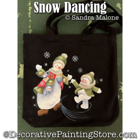 Snow Dancing Painting Pattern - Sandra Malone