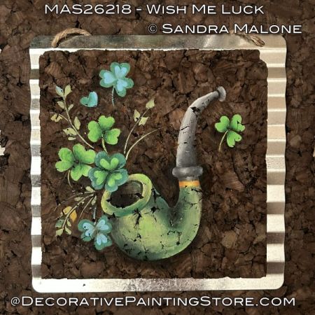 Wish Me Luck Painting Pattern - Sandra Malone