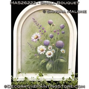 Small Bouquet Painting Pattern - Sandra Malone