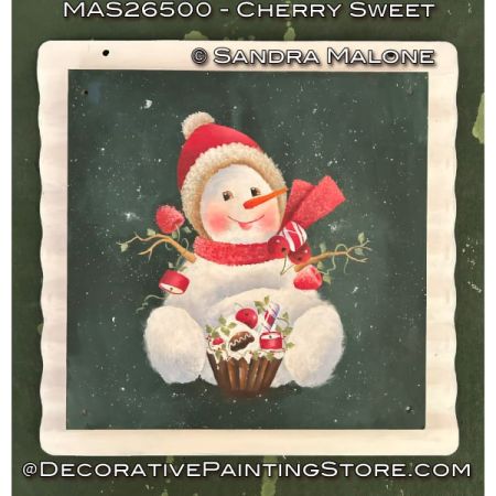 Cherry Sweet Painting Pattern - Sandra Malone