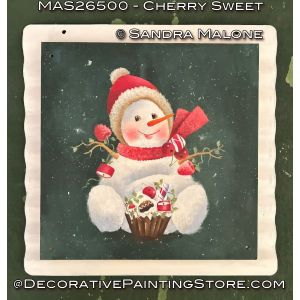 Cherry Sweet Painting Pattern - Sandra Malone