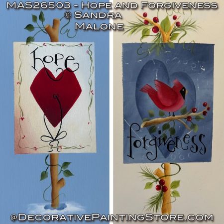 Hope and Forgiveness Painting Pattern - Sandra Malone