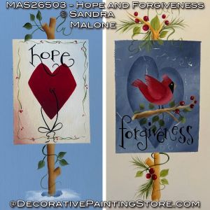 Hope and Forgiveness Painting Pattern - Sandra Malone