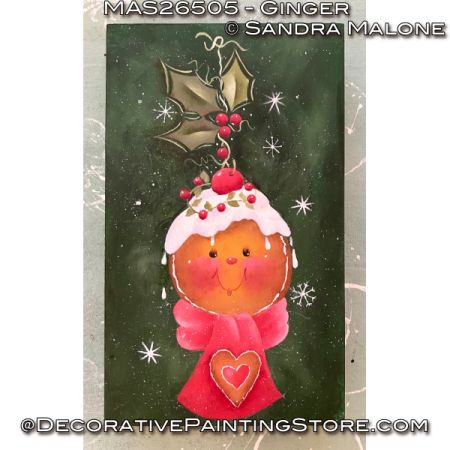 Ginger Painting Pattern - Sandra Malone