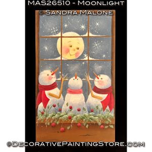 Moonlight Painting Pattern - Sandra Malone