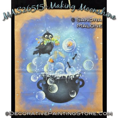 Making Moonshine Painting Pattern - Sandra Malone