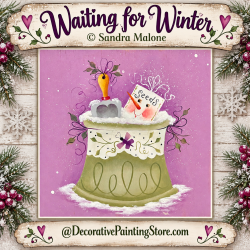 Waiting for Winter Painting Pattern - Sandra Malone