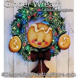Ginger Wreath Painting Pattern PDF DOWNLOAD - Alessio Meggiato
