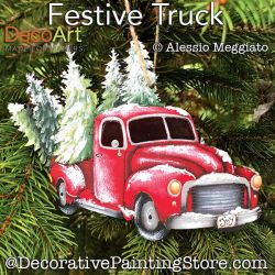 Festive Truck Painting Pattern PDF DOWNLOAD - Alessio Meggiato