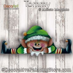 Tommy (Christmas Elf) Painting Pattern PDF DOWNLOAD - Alessio Meggiato
