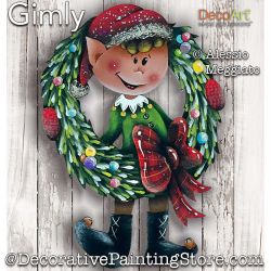 Gimly (Christmas Elf) Painting Pattern PDF DOWNLOAD - Alessio Meggiato
