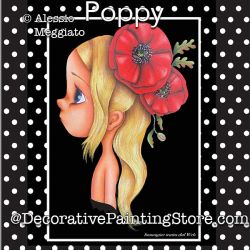 Poppy Painting Pattern PDF DOWNLOAD - Alessio Meggiato