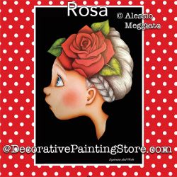 Rosa Painting Pattern PDF DOWNLOAD - Alessio Meggiato