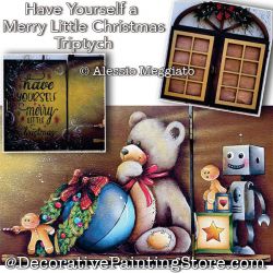 Have Yourself Merry Little Christmas Painting Pattern PDF DOWNLOAD - Alessio Meggiato