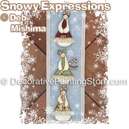 Snowy Expressions - Deb Mishima - PDF DOWNLOAD
