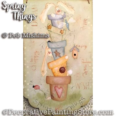 Spring Things - Deb Mishima - PDF DOWNLOAD