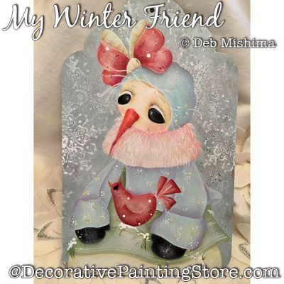 My Winter Friend (Snowman-Cardinal) DOWNLOAD - Deb Mishima