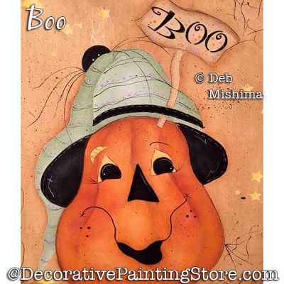 Boo Painting Pattern PDF DOWNLOAD - Deb Mishima