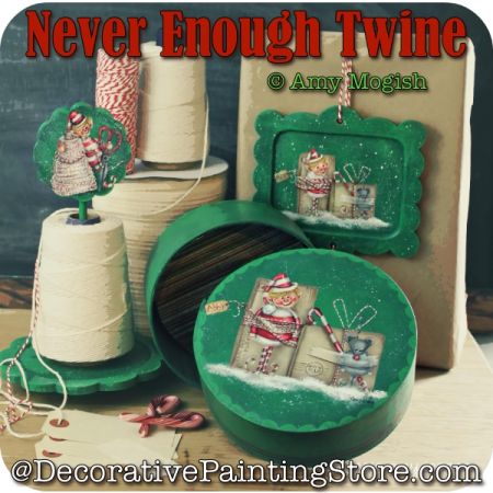 Never Enough Twine Painting Pattern by Amy Joanne Mogish