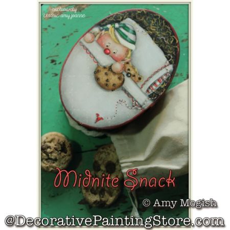 Midnite Snack Painting Pattern by Amy Joanne Mogish