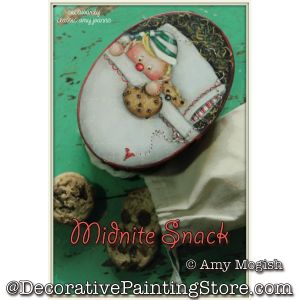 Midnite Snack Painting Pattern by Amy Joanne Mogish