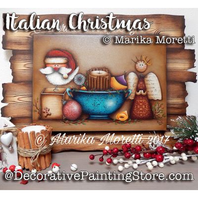 Italian Christmas ePattern - Marika Moretti - PDF DOWNLOAD