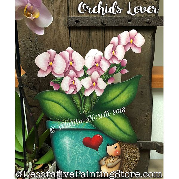 Orchids Lover ePattern - Marika Moretti - PDF DOWNLOAD