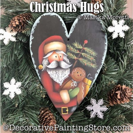 Christmas Hugs Painting Pattern PDF DOWNLOAD - Marika Moretti