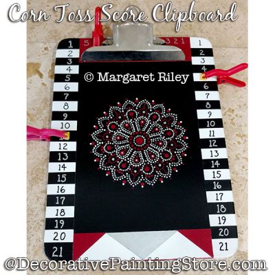 Corn Toss Score Clipboard DOWNLOAD - Margaret Riley