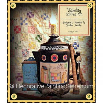 Washday Coffee Pot ePattern - Martha Smalley - PDF DOWNLOAD