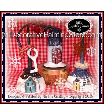 Little Wynter Houses ePattern - Martha Smalley - PDF DOWNLOAD